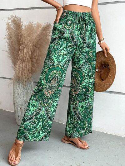 Printed Wide Leg Pants for a perfect OOTD – dress to impress outfits from Amexza