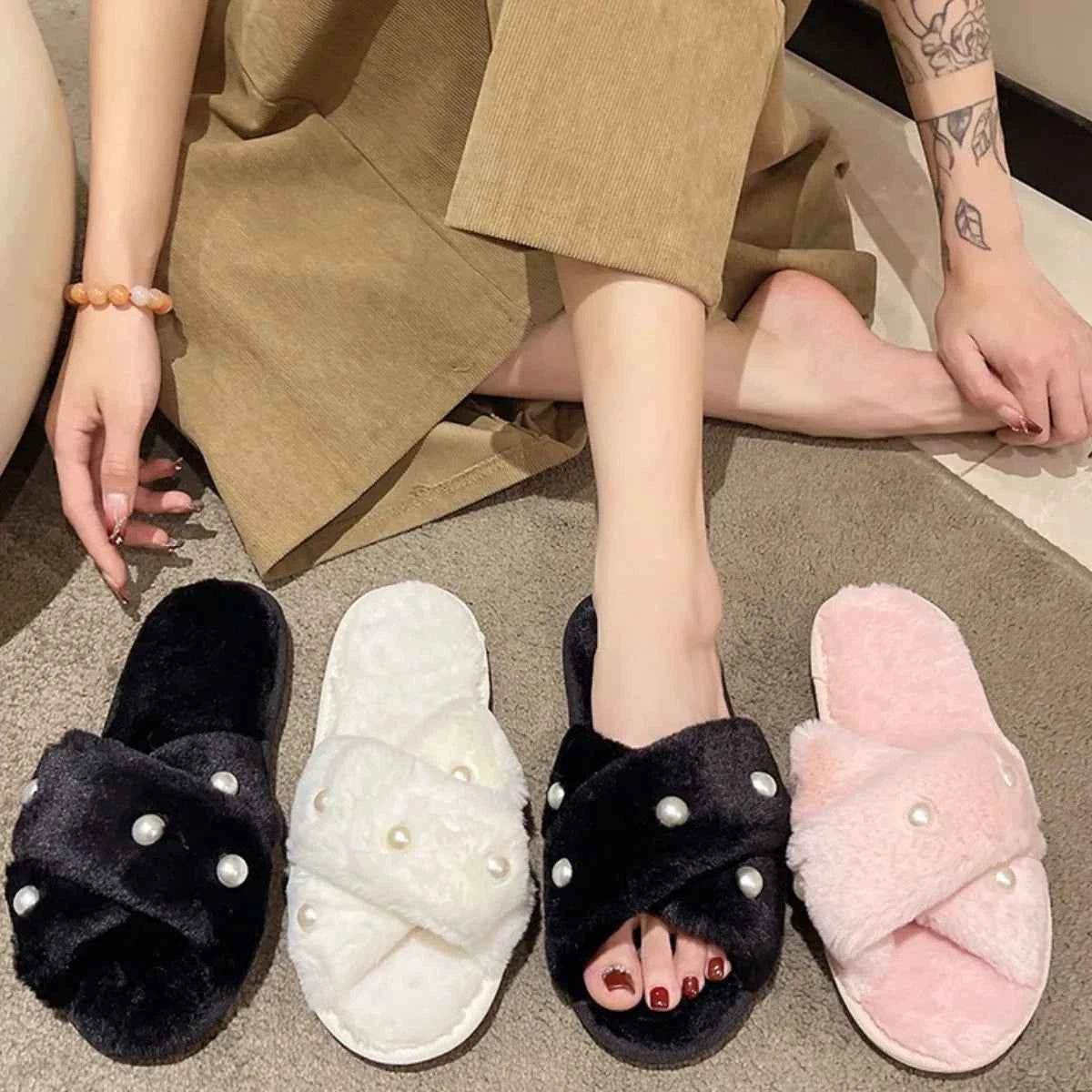 Open Toe Flats Slippers for a perfect OOTD – dress to impress outfits from Amexza