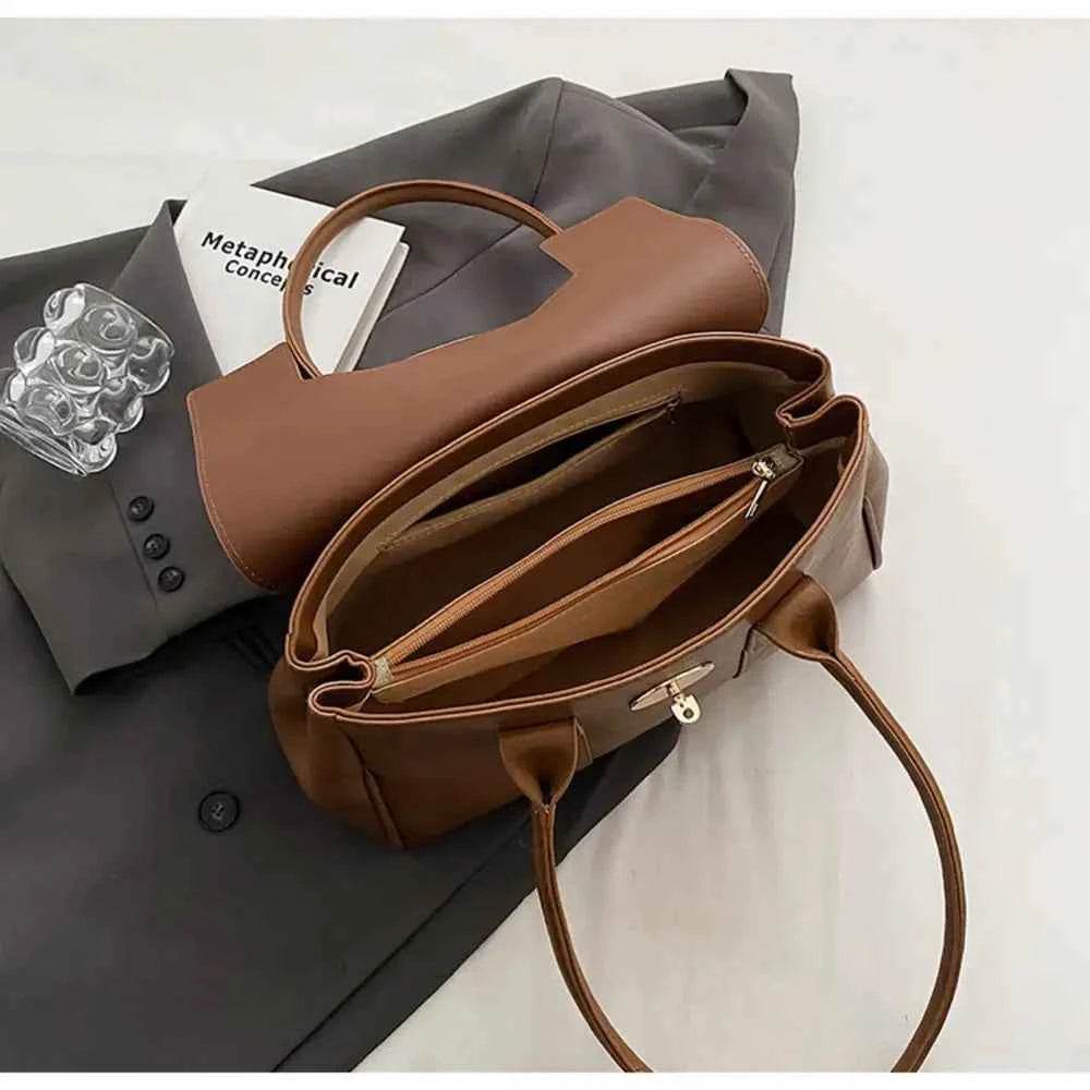 PU Leather Shoulder Bag for a perfect OOTD – dress to impress outfits from Amexza
