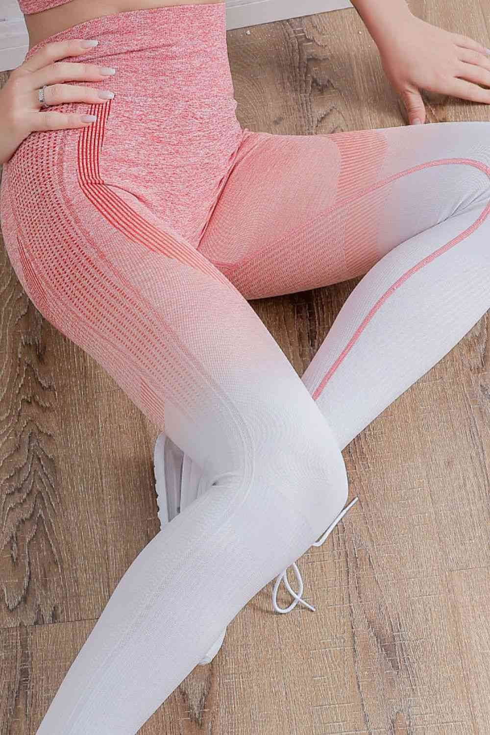 Gradient High Waist Sports Leggings for a perfect OOTD – dress to impress outfits from Amexza