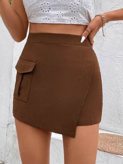 Perfee Pocketed High Waist Shorts for a perfect OOTD – dress to impress outfits from Amexza