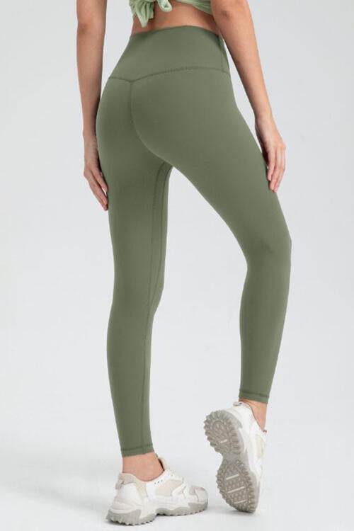 Wide Waistband Slim Fit Active Leggings for a perfect OOTD – dress to impress outfits from Amexza