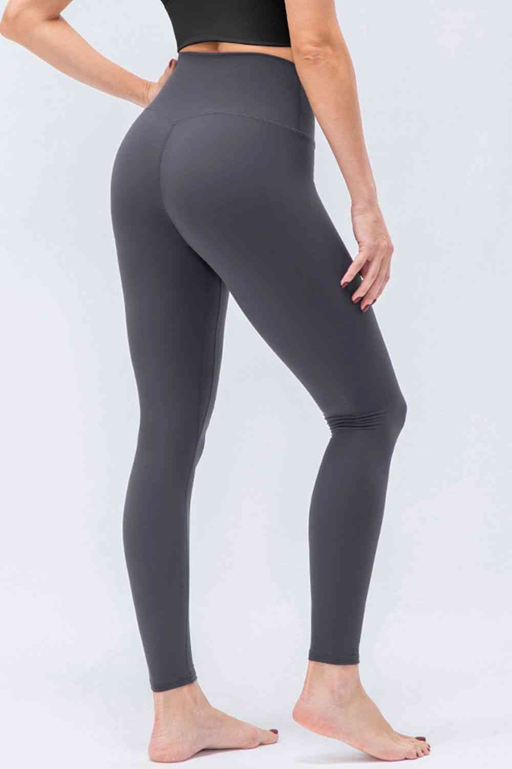 Wide Waistband Slim Fit Active Leggings for a perfect OOTD – dress to impress outfits from Amexza