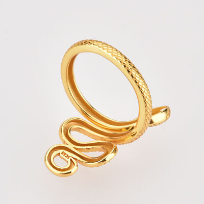 925 Sterling Silver Snake Shape Ring for a perfect OOTD – dress to impress outfits from Amexza