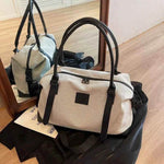 Contrast Travel Bag for a perfect OOTD – dress to impress outfits from Amexza