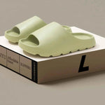 Open Toe Platform Slippers Gum Leaf for a perfect OOTD – dress to impress outfits from Amexza