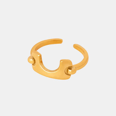 18K Gold-Plated Irregular Open Ring for a perfect OOTD – dress to impress outfits from Amexza