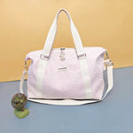 Textured Nylon Travel Bag for a perfect OOTD – dress to impress outfits from Amexza