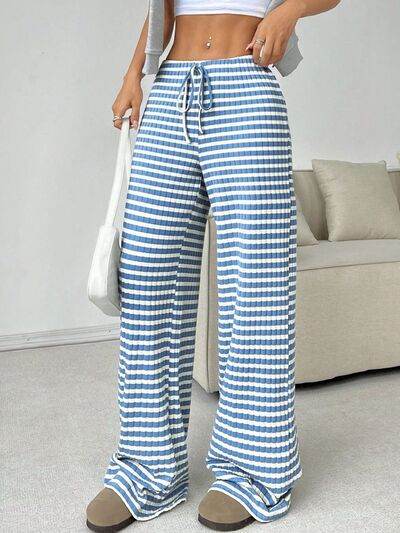 Tied Striped Wide Leg Pants for a perfect OOTD – dress to impress outfits from Amexza