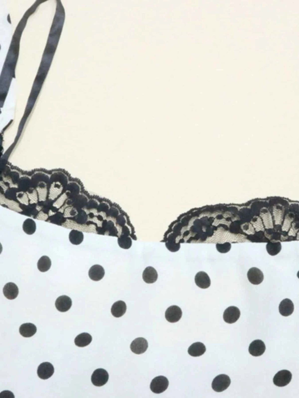 Polka Dot Sweetheart Neckline Maxi Dress