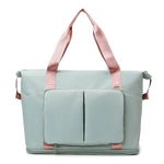 Oxford Cloth Multi Pocket Travel Bag Sage One Size for a perfect OOTD – dress to impress outfits from Amexza