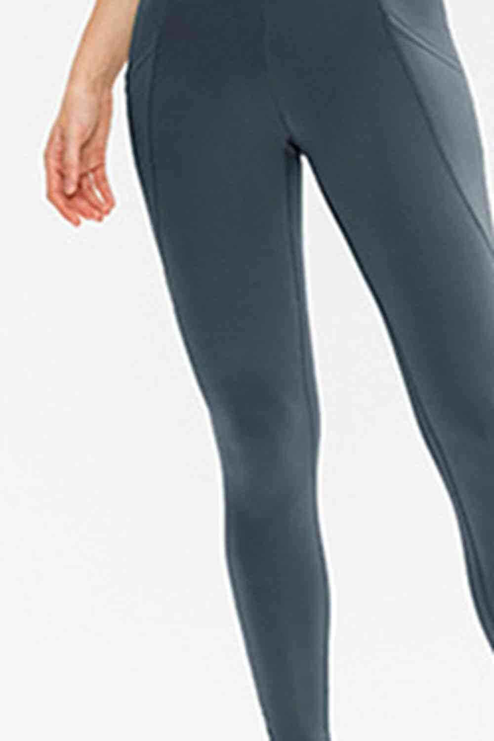 Slim Fit Long Active Leggings with Pockets for a perfect OOTD – dress to impress outfits from Amexza