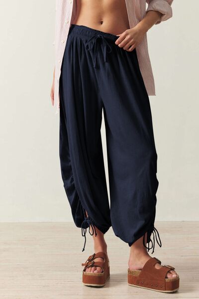 Drawstring Ruched Pants for a perfect OOTD – dress to impress outfits from Amexza