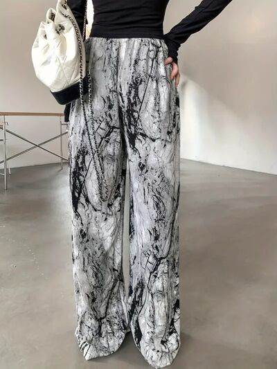 Printed Wide Leg Pants for a perfect OOTD – dress to impress outfits from Amexza