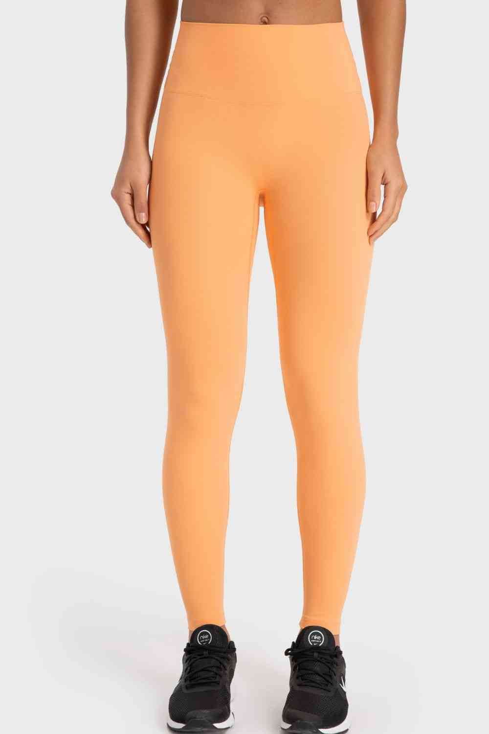 Millennia Basic Full Length Active Leggings Sherbet for a perfect OOTD – dress to impress outfits from Amexza