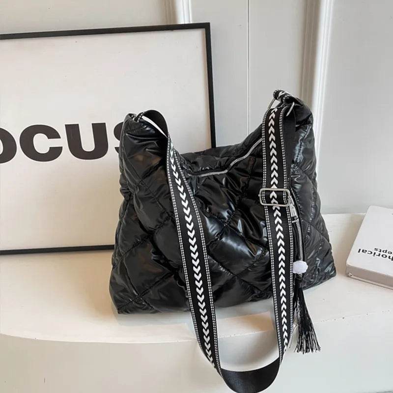 Quilted Nylon Travel Bag for a perfect OOTD – dress to impress outfits from Amexza