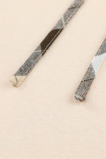 Drawstring Plaid Long Sleeve Hoodie for a perfect OOTD – dress to impress outfits from Amexza