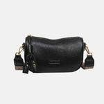 PU Leather Shoulder Bag Black One Size for a perfect OOTD – dress to impress outfits from Amexza
