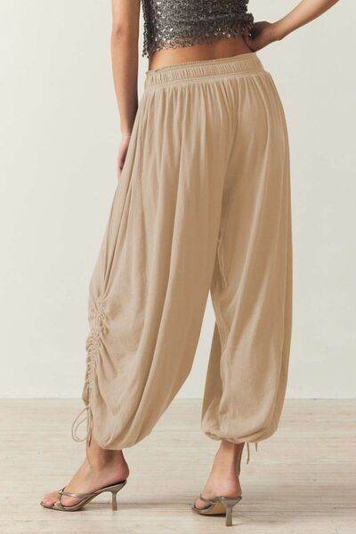 Drawstring Ruched Pants for a perfect OOTD – dress to impress outfits from Amexza