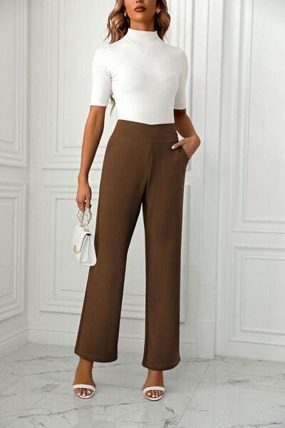 High Waist Straight Leg Pants for a perfect OOTD – dress to impress outfits from Amexza