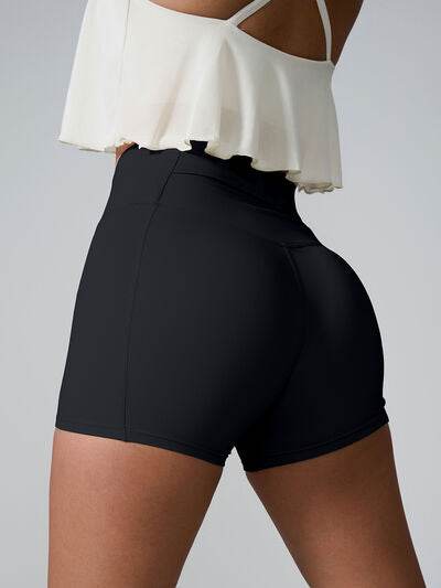 High Waist Active Shorts for a perfect OOTD – dress to impress outfits from Amexza