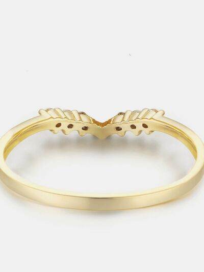 925 Sterling Silver Inland Zircon Ring for a perfect OOTD – dress to impress outfits from Amexza