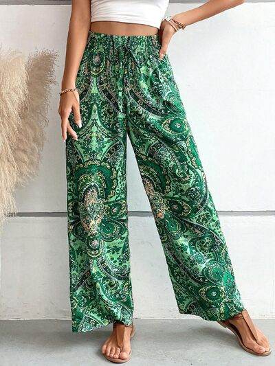 Printed Wide Leg Pants for a perfect OOTD – dress to impress outfits from Amexza