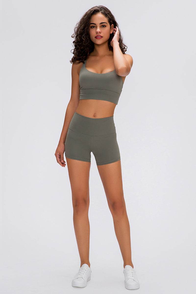 Millennia Stitch Active Shorts for a perfect OOTD – dress to impress outfits from Amexza