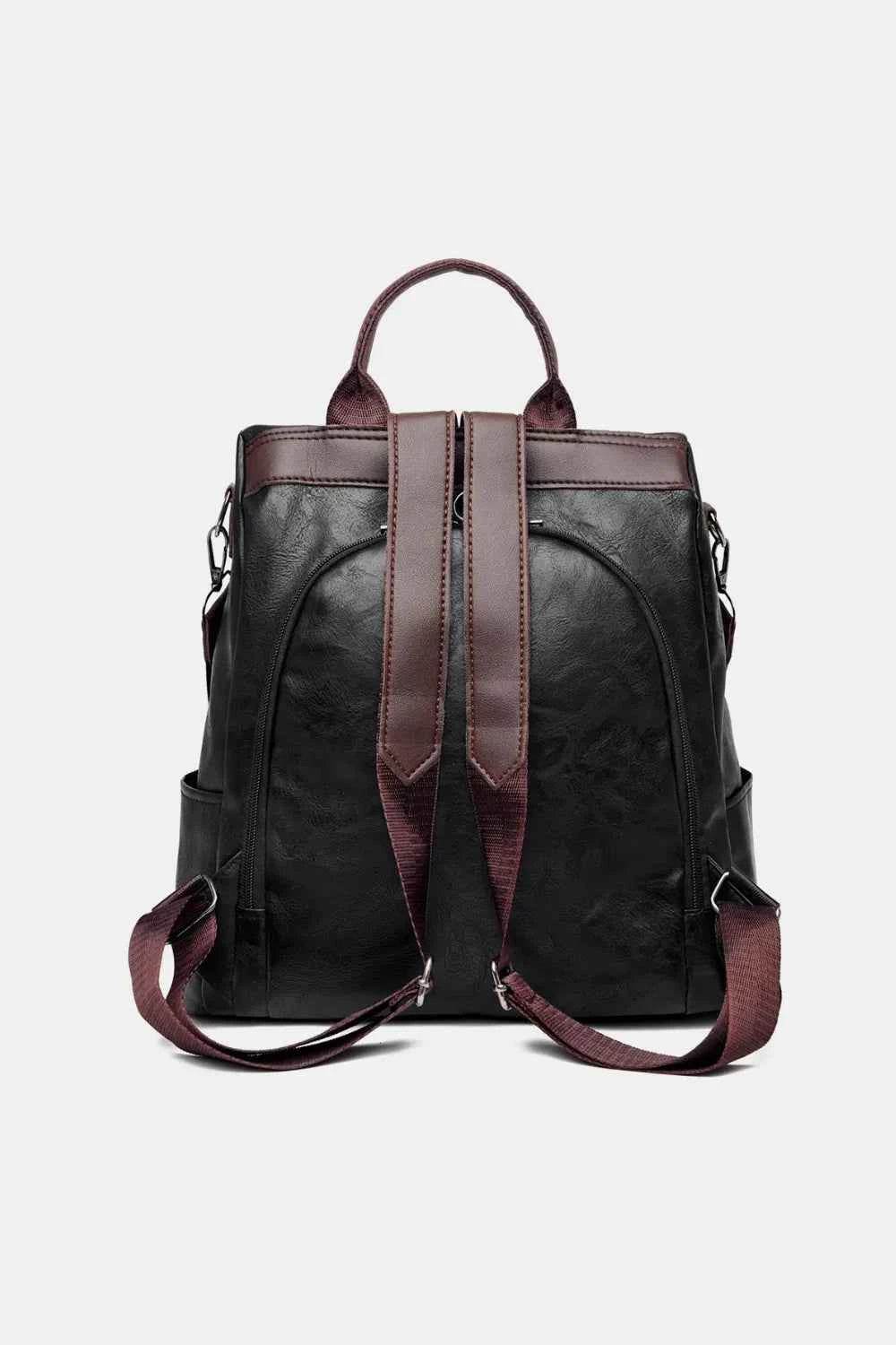 PU Leather Large Backpack Bag for a perfect OOTD – dress to impress outfits from Amexza